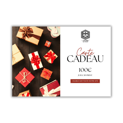 Carte Cadeaux Jura 3D Print