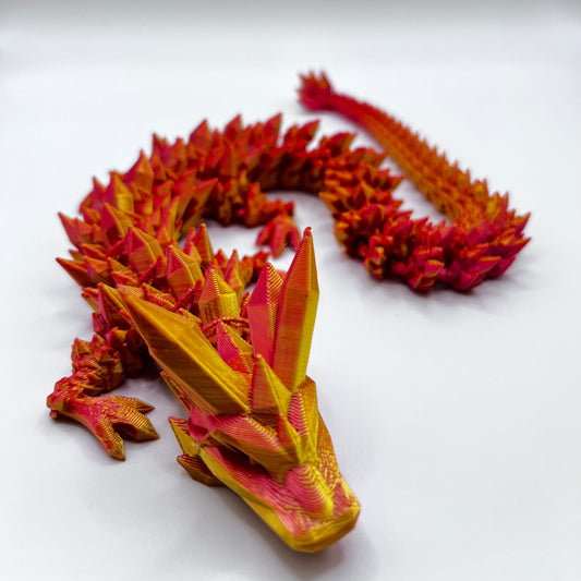 Cinderwing crystal dragon